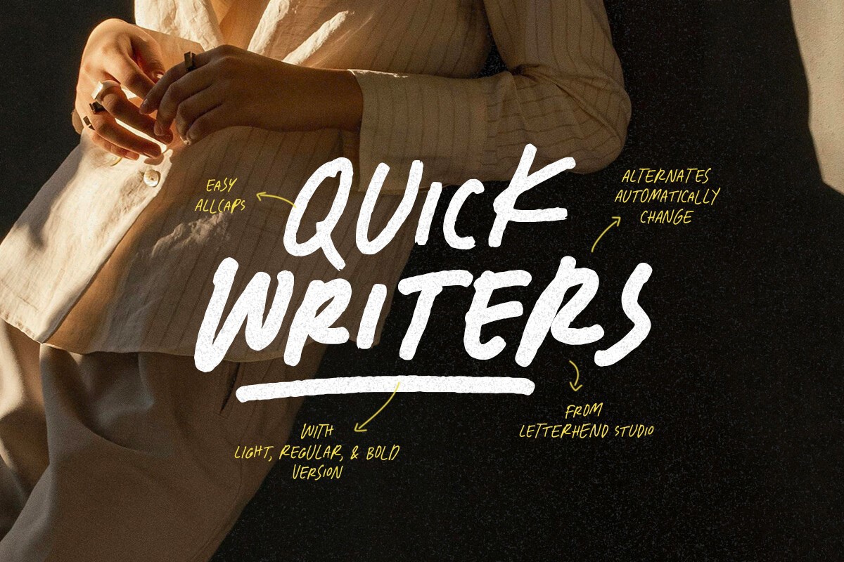 Czcionka Quick Writers