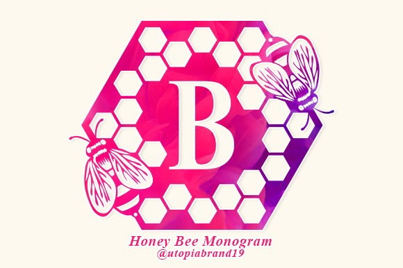 Czcionka Honey Bee Monogram