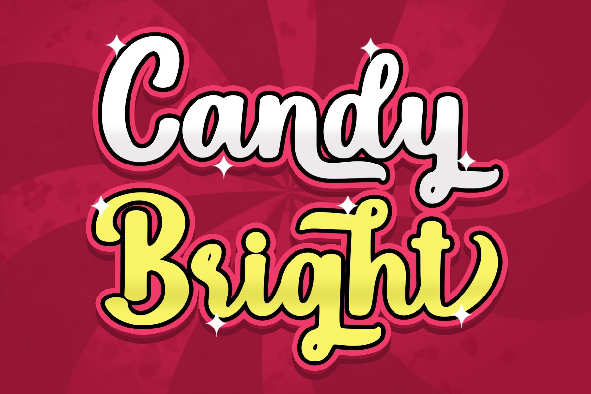 Czcionka Candy Bright