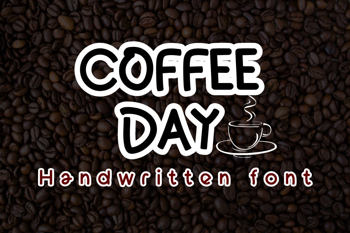 Czcionka Coffee Day