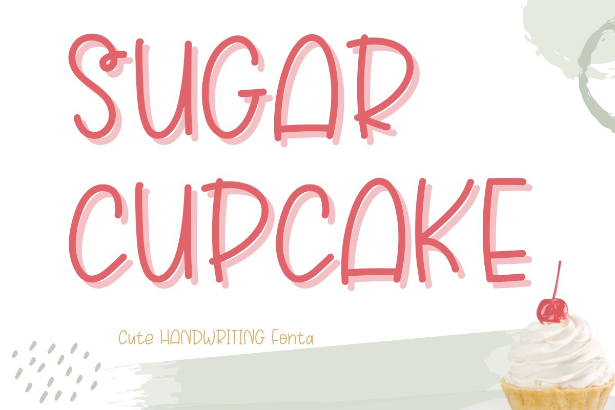 Czcionka Sugar Cupcake