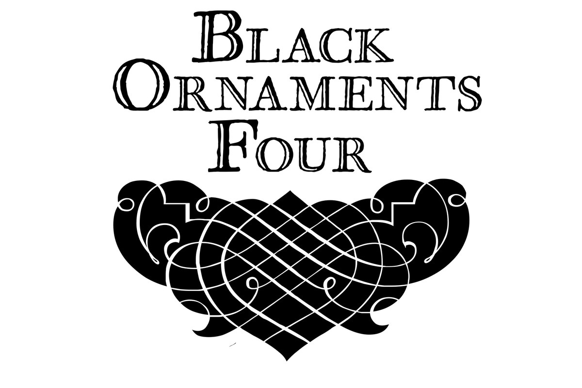 Czcionka Black Ornaments Four