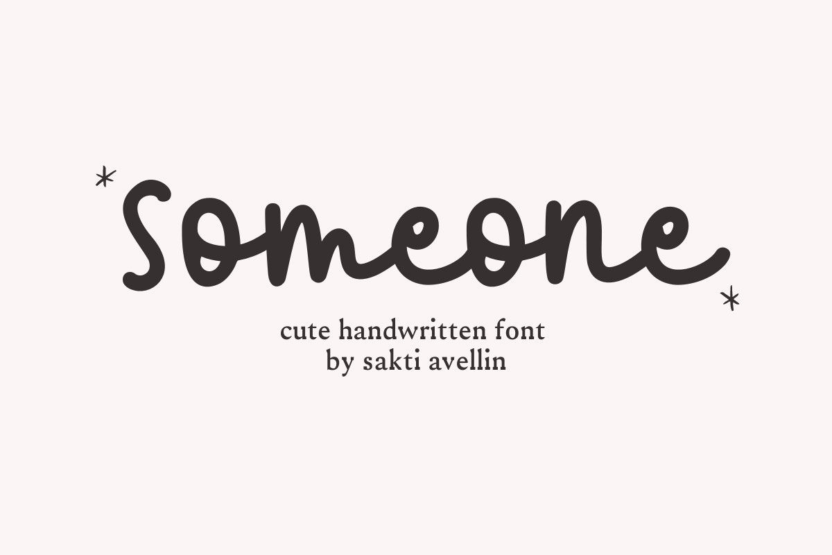 Someone