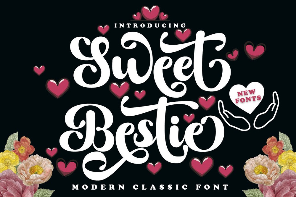 Czcionka Sweet Bestie Script