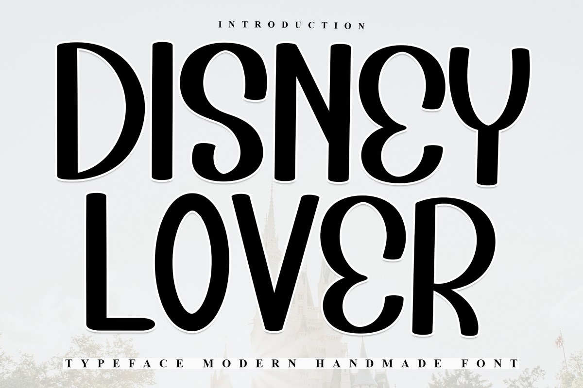 Czcionka Disney Lover