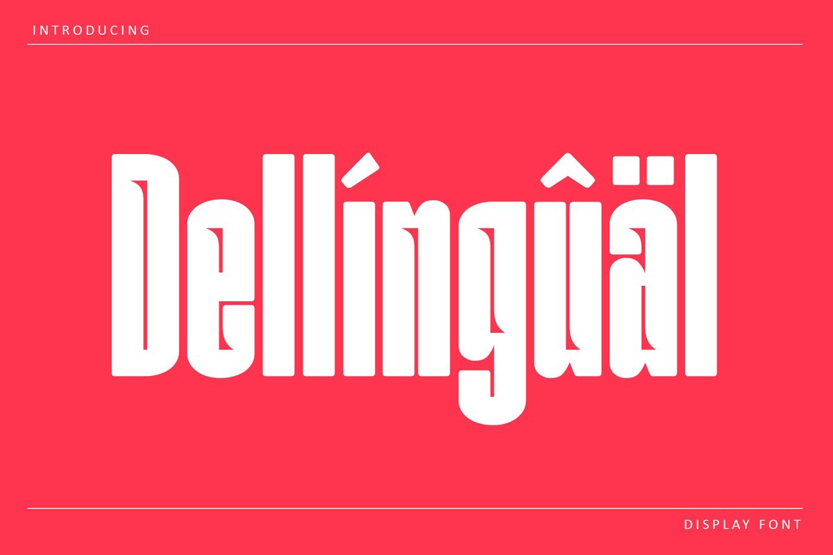 Czcionka Dellingual