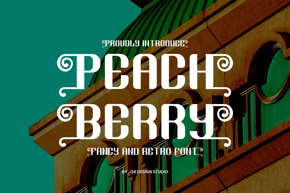 Czcionka Peach Berry