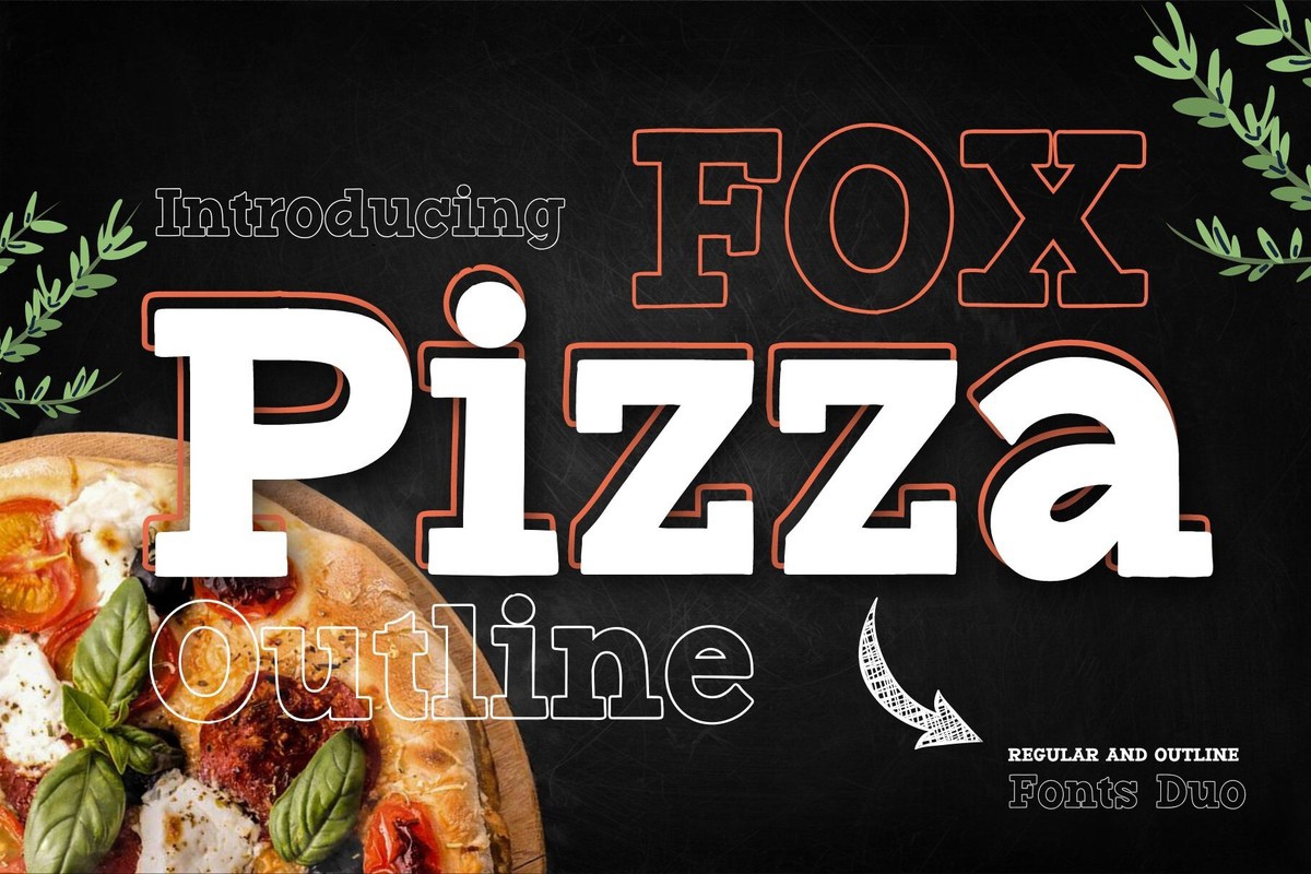 Czcionka Fox Pizza