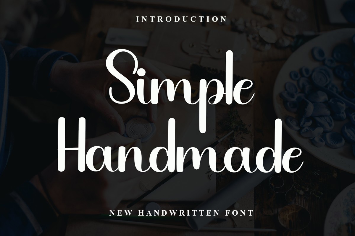 Czcionka Simple Handmаde