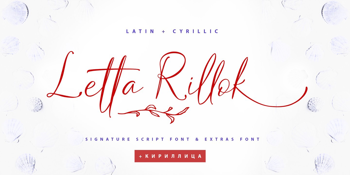 Czcionka Letta Rillok Cyrillic