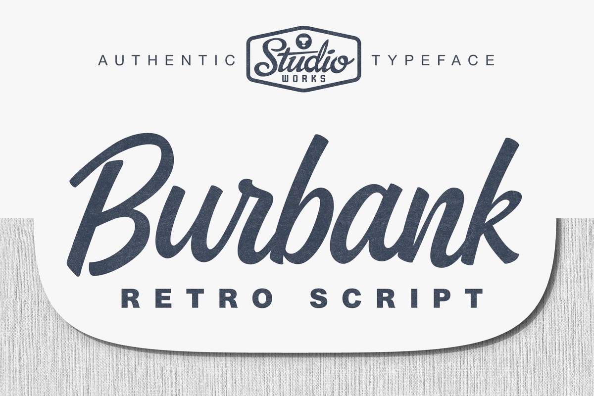 Czcionka Burbank Script