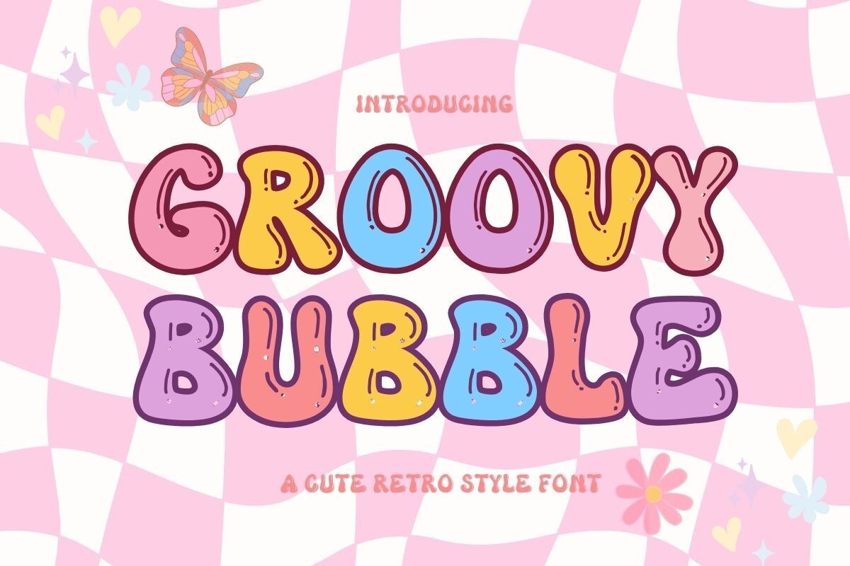 Czcionka Groovy Bubble