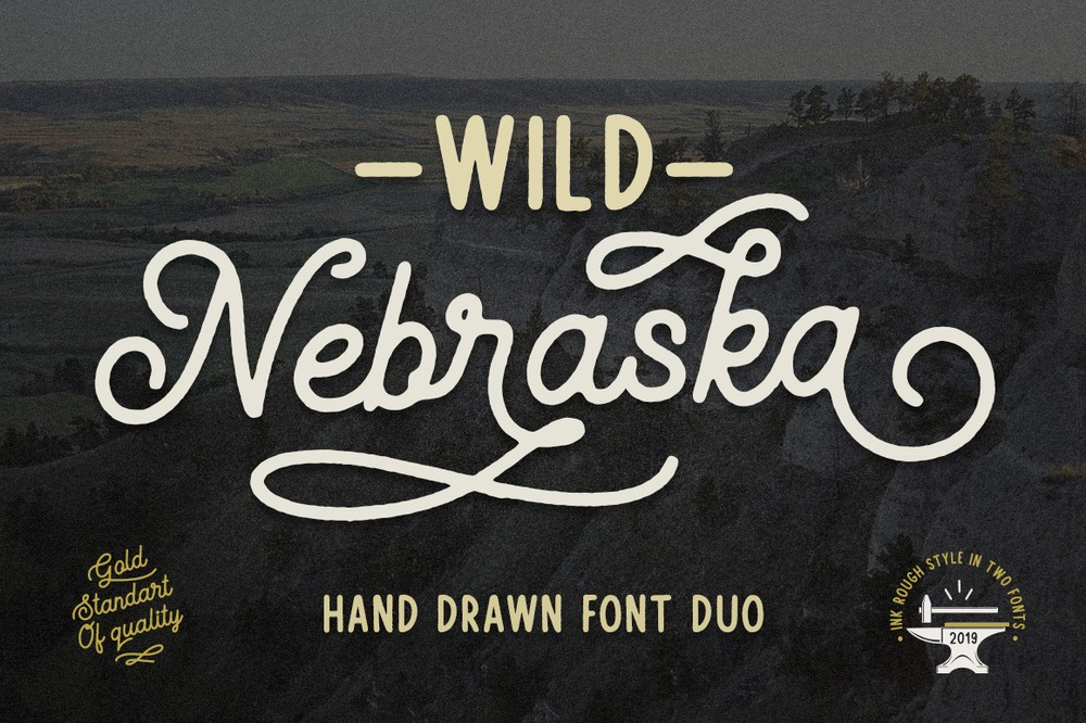 Czcionka Wild Nebraska