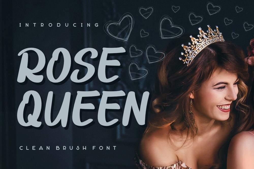 Czcionka Rose Queen