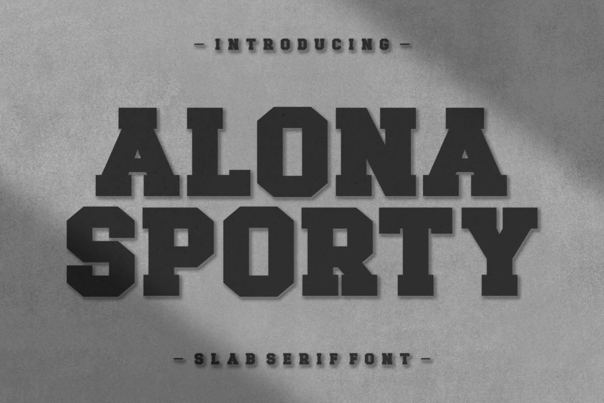 Czcionka Alona Sporty