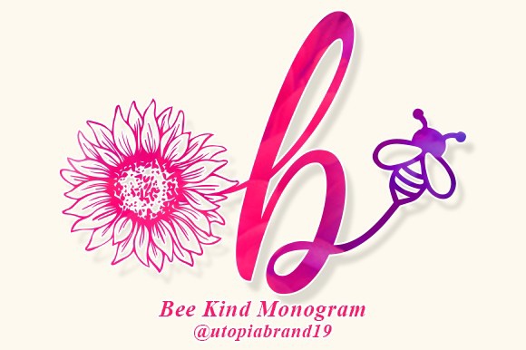 Czcionka Bee Kind Monogram