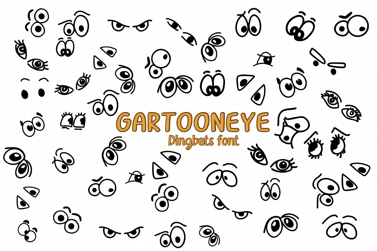 Czcionka Gartoon Eye