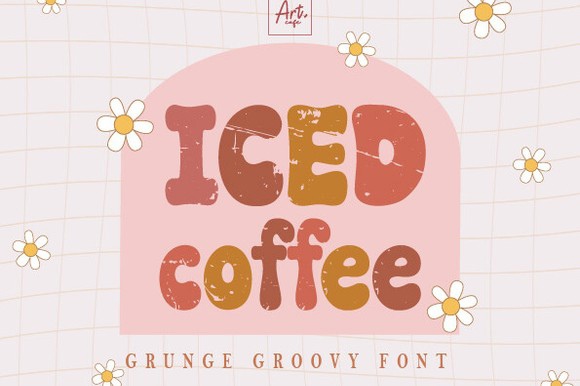 Czcionka Iced Coffee