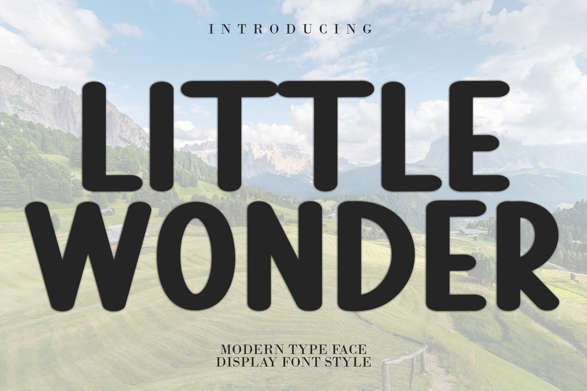 Czcionka Little Wonder