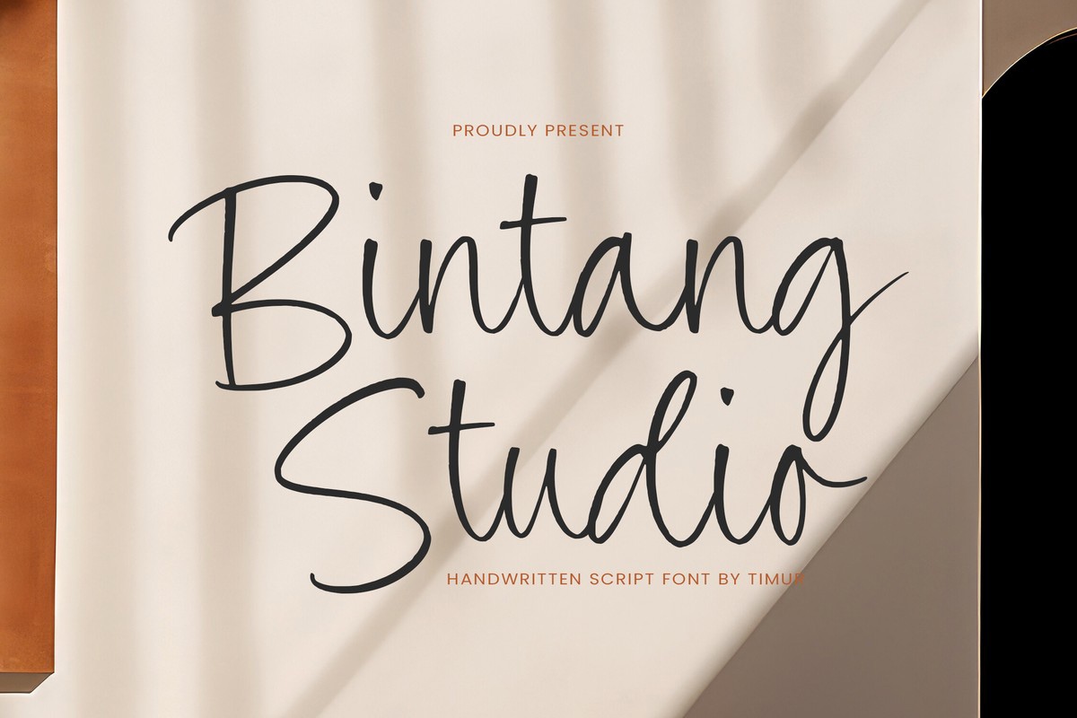 Czcionka Bintang Studio