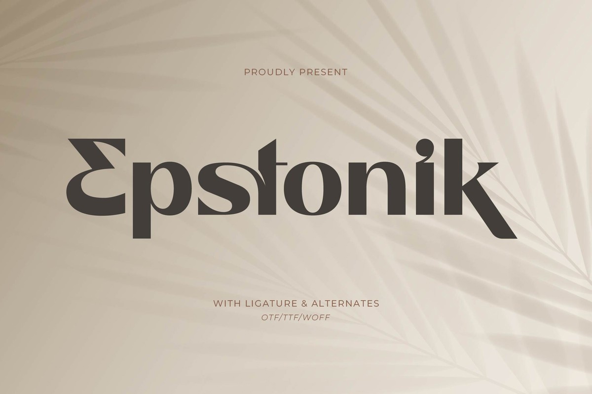 Czcionka Epstonik