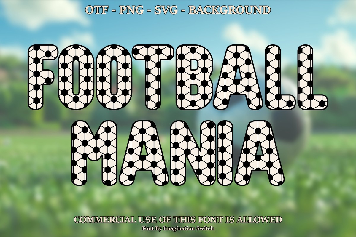 Czcionka Football Mania