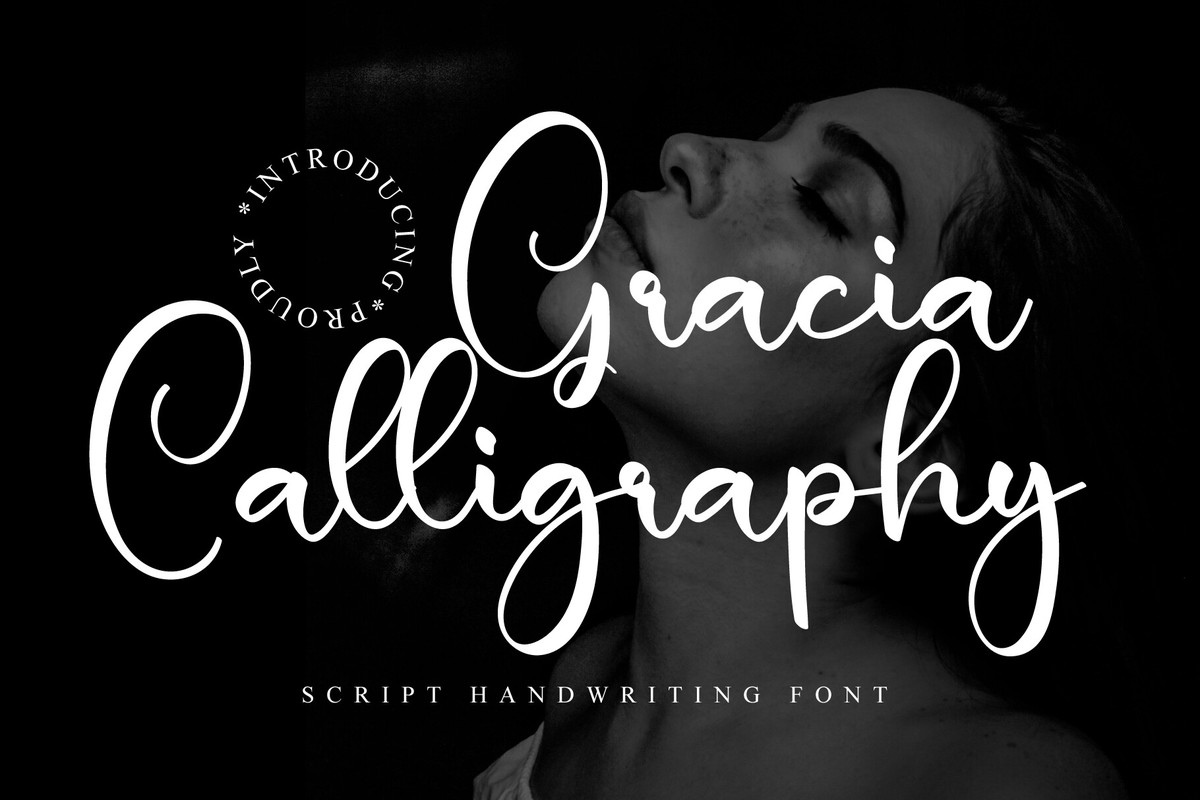 Czcionka Gracia Calligraphy