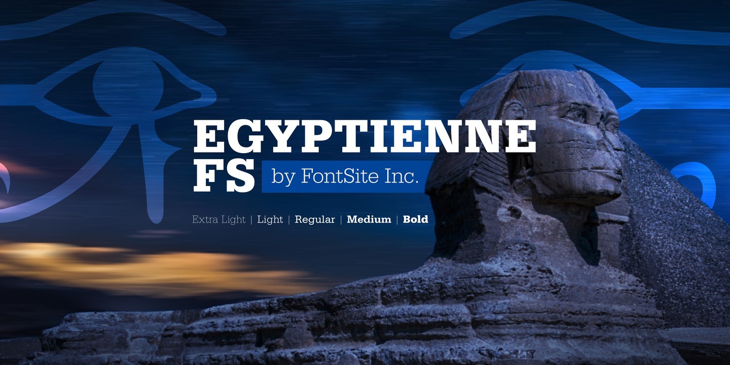 Czcionka Egyptienne FS