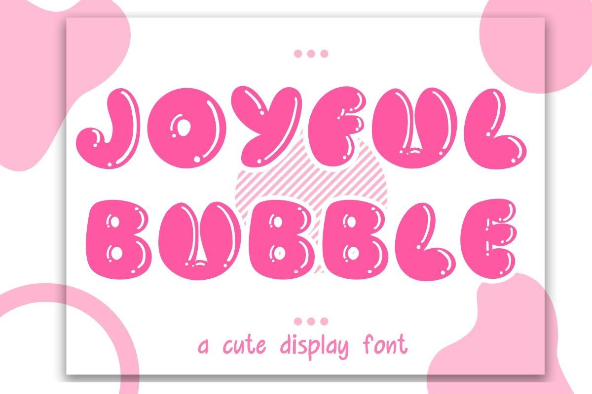 Czcionka Joyful Bubble