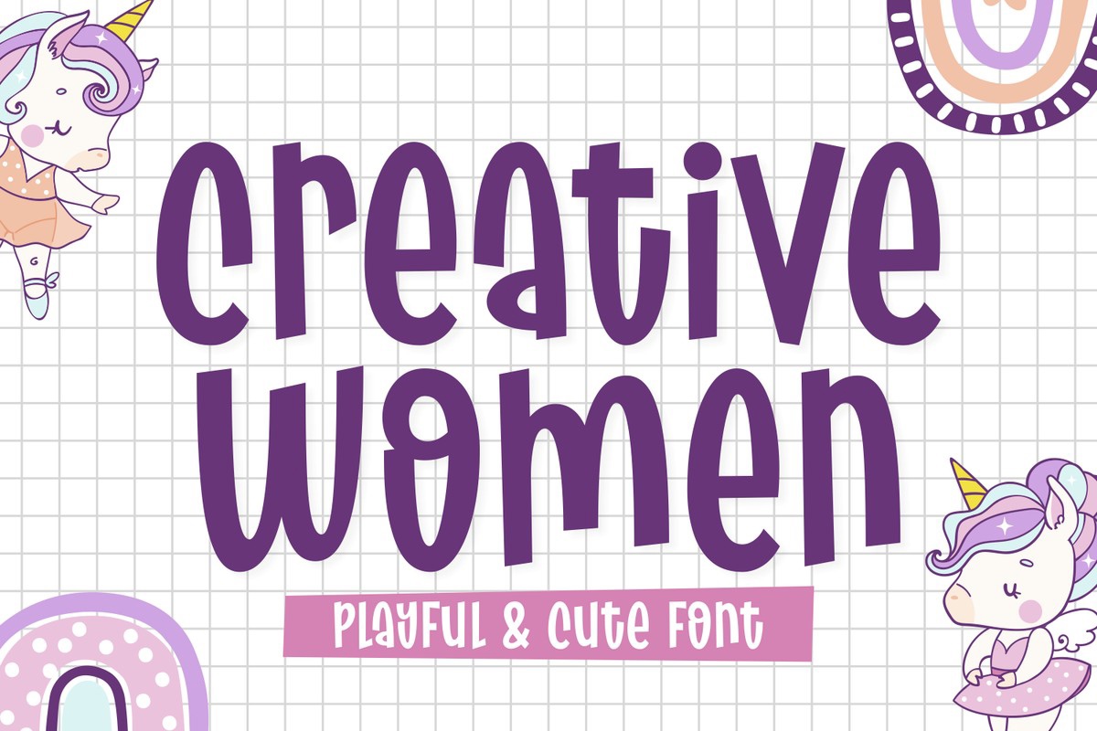 Czcionka Creative Women