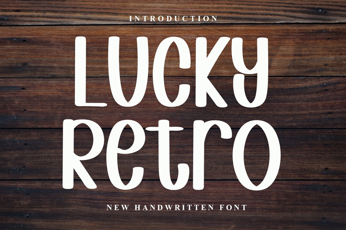 Czcionka Lucky Retro