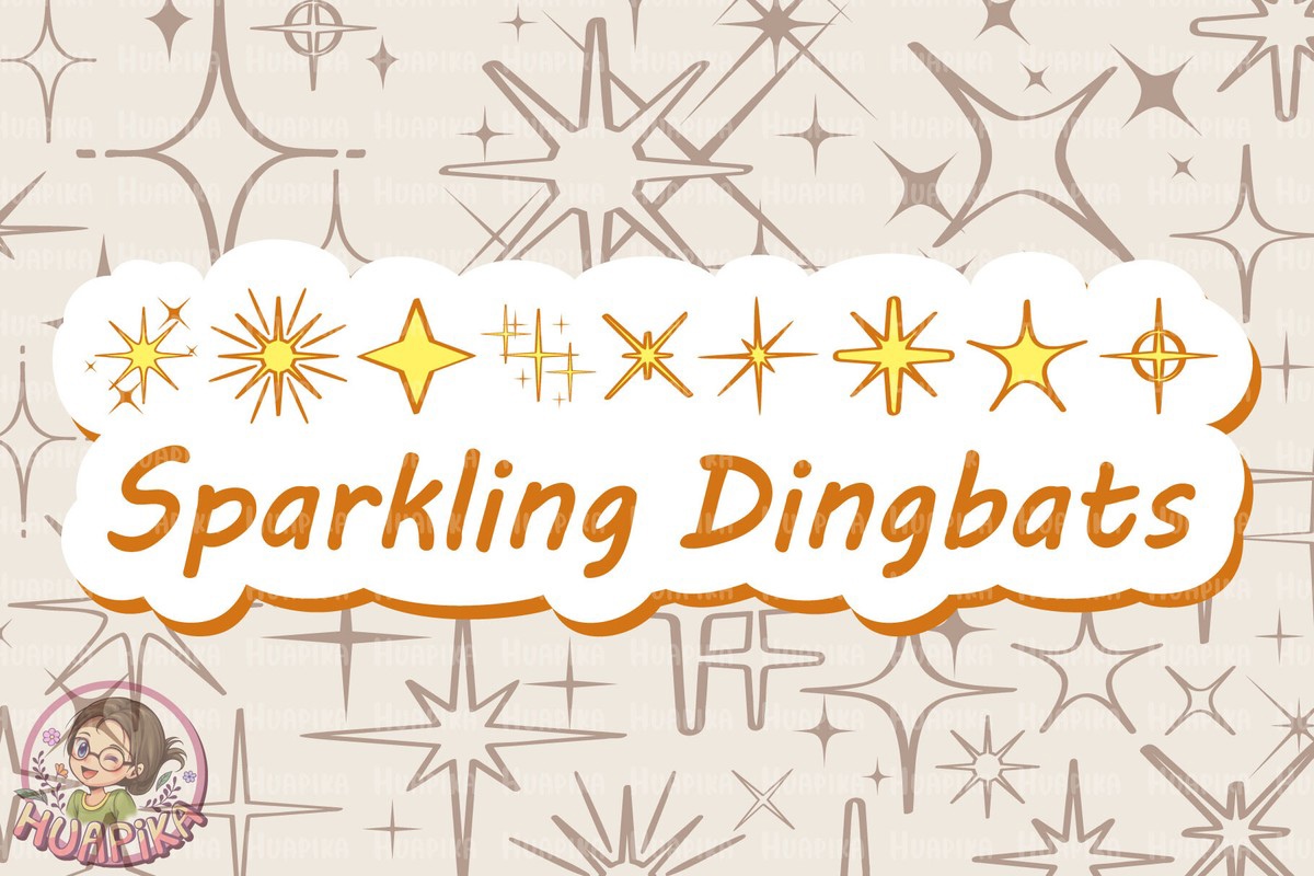 Czcionka Sparkling Dingbats