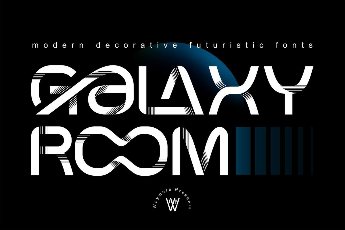 Czcionka Galaxy Room