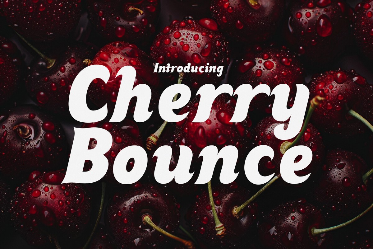 Czcionka Cherry Bounce