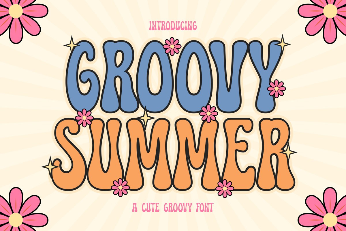 Czcionka Groovy Summer