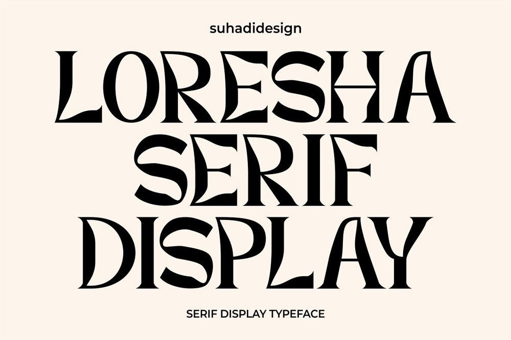 Czcionka Loresha Serif Display