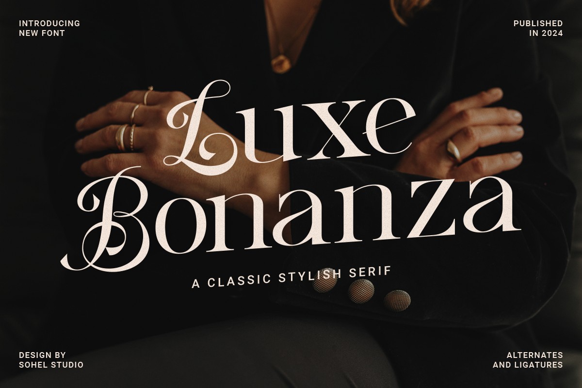 Czcionka Luxe Bonanza