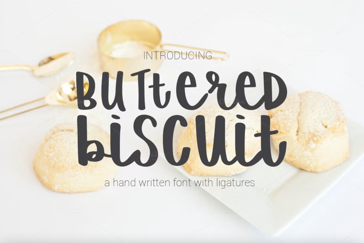 Czcionka Buttered Biscuit