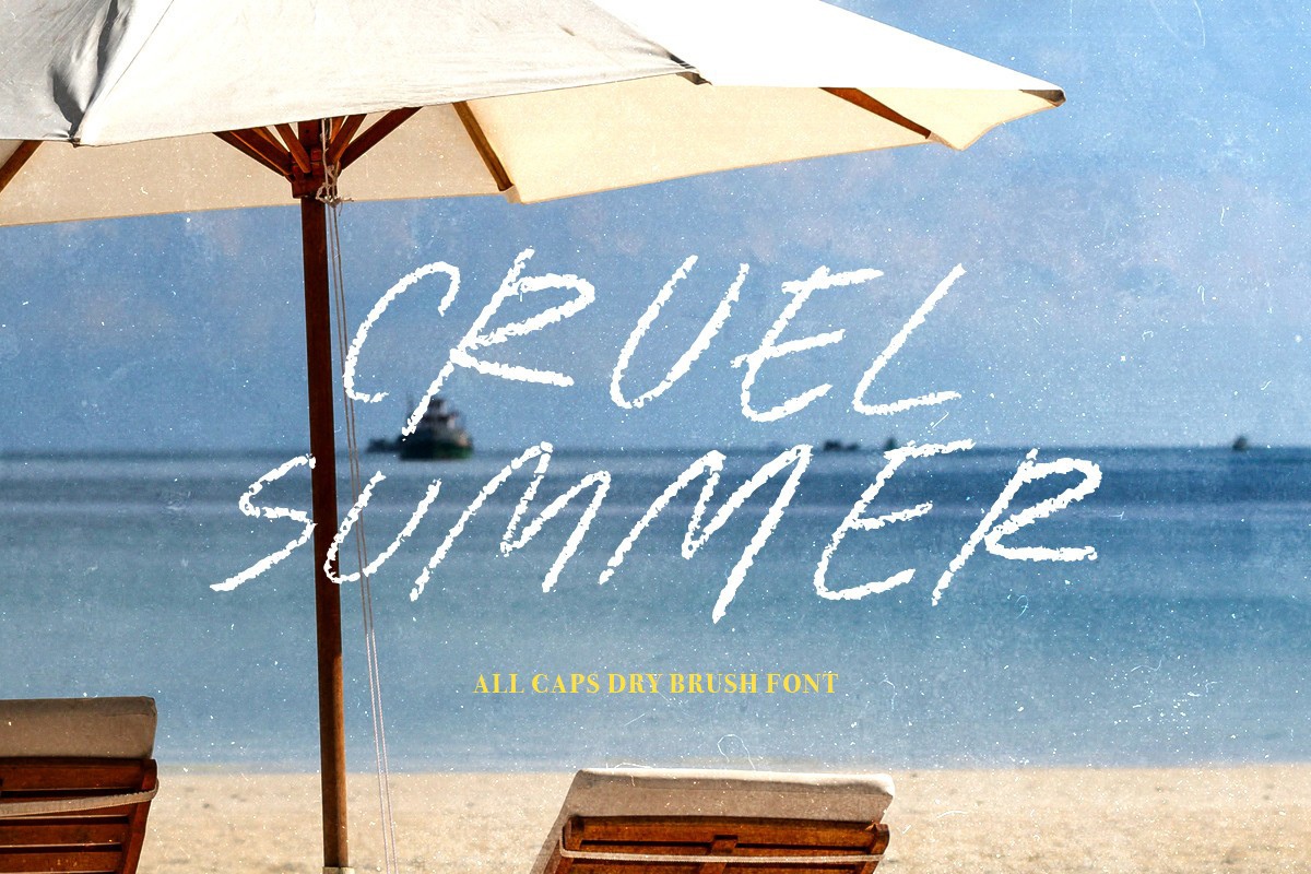 Czcionka Cruel Summer