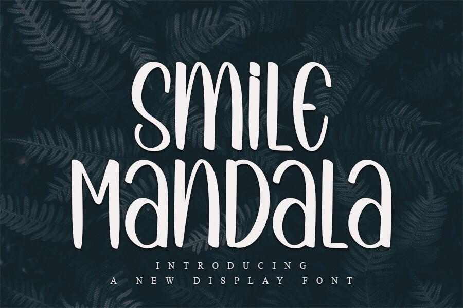 Czcionka Smile Mandala