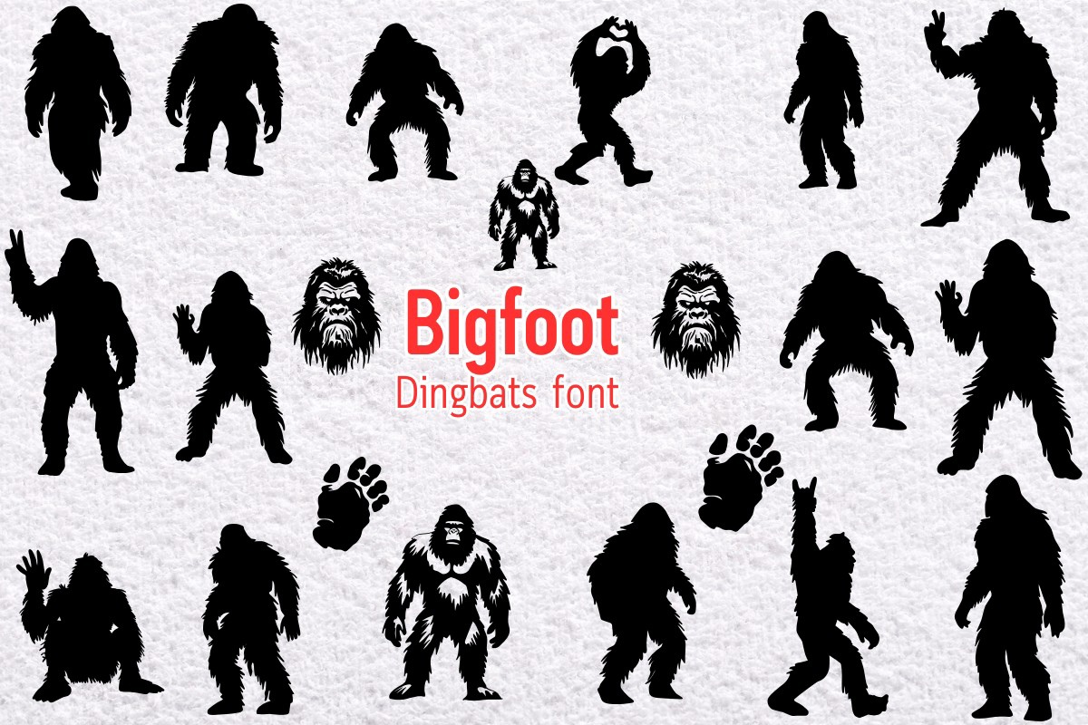 Czcionka Bigfoot