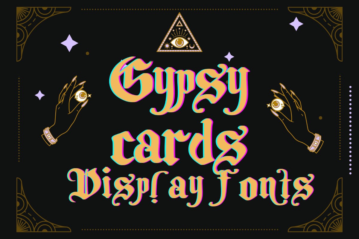 Czcionka Gypsy Cards