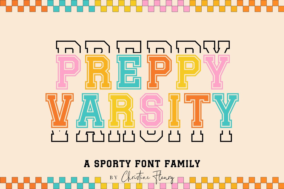 CF-Preppy Varsity