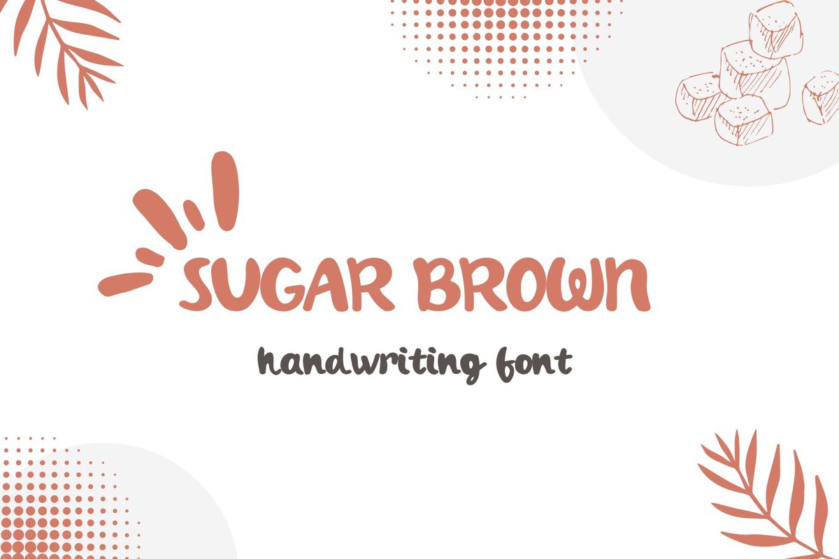 Czcionka Sugar Brown