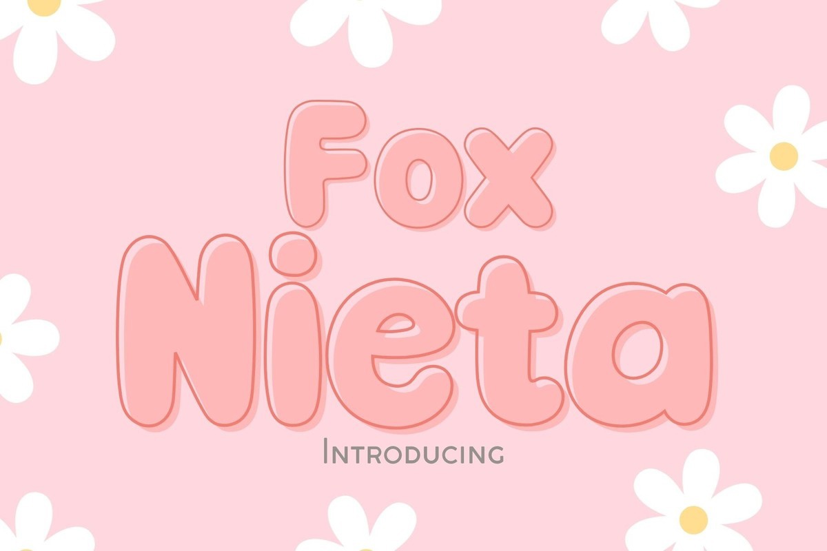 Czcionka Fox Nieta