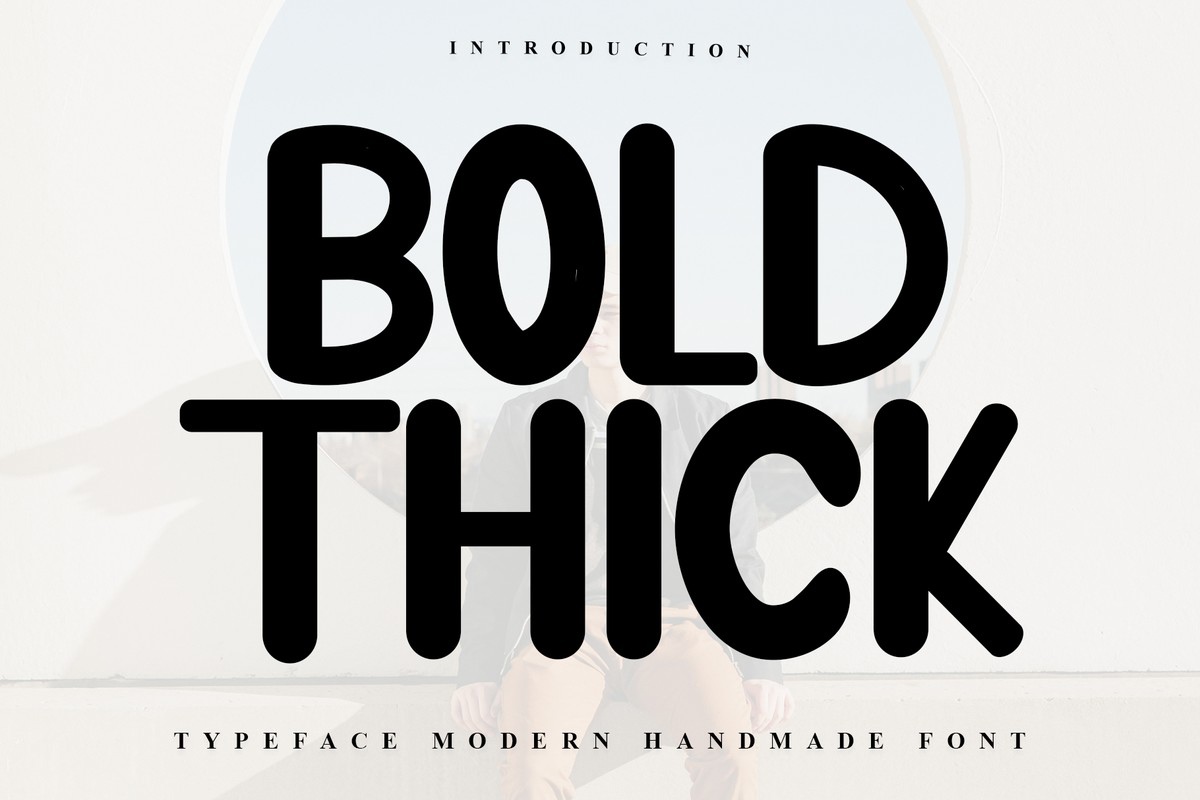 Czcionka Bold Thick