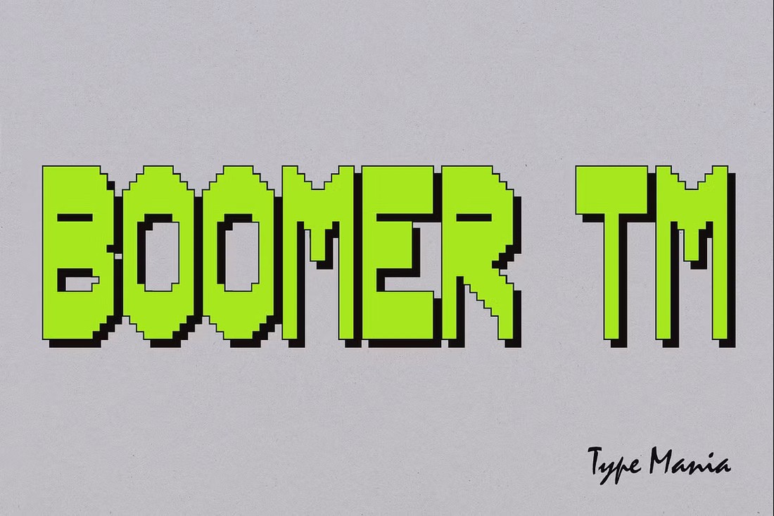 Czcionka Boomer TM