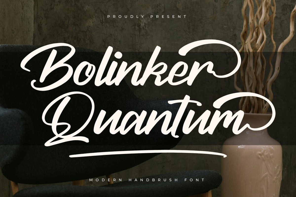 Czcionka Bolinker Quantum