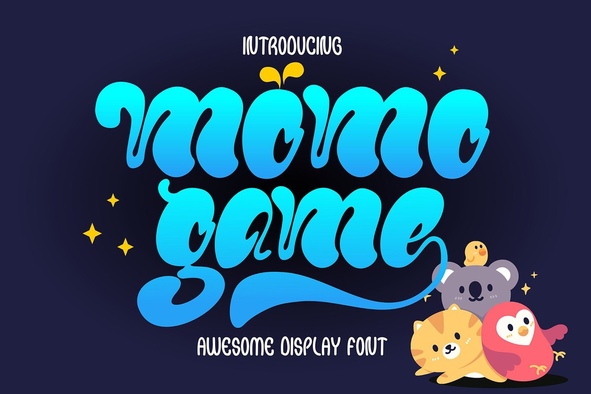 Czcionka Momo Game