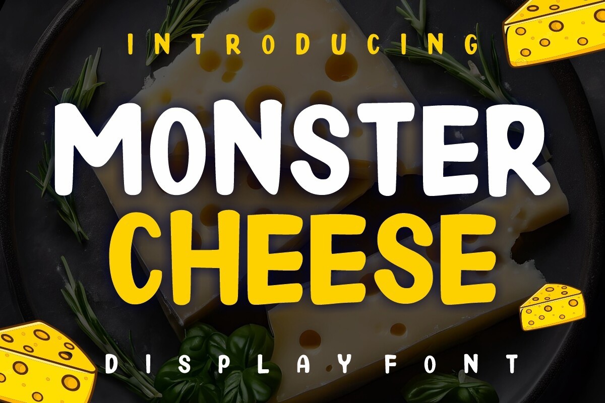 Czcionka Monster Cheese